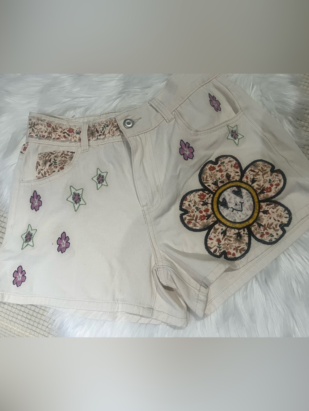 POL denim shorts